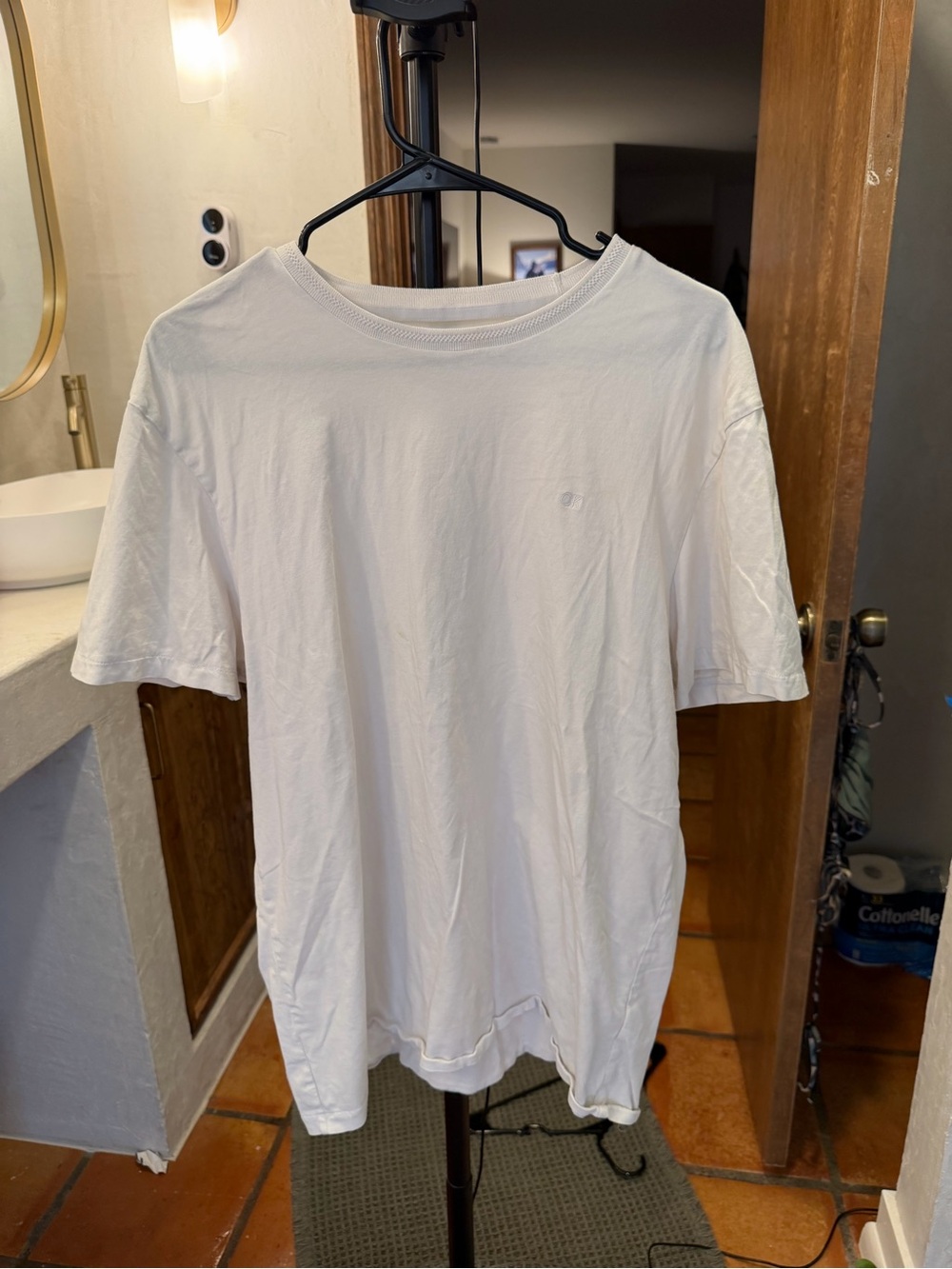 Calvin Klein Men’s Short Sleeve Crewneck Tee - White